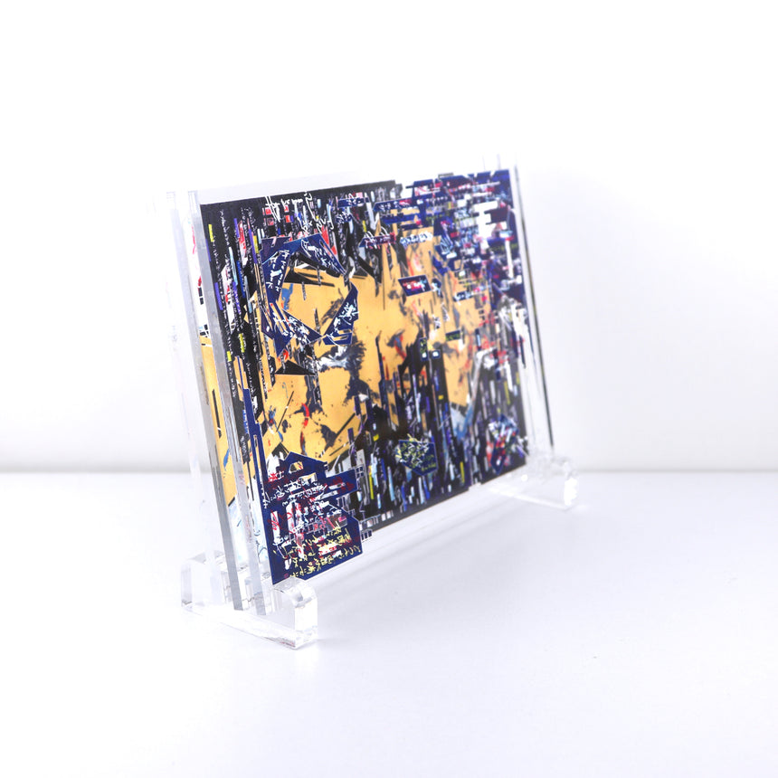 Shiawasenomamade Shindekure LyricArt2025 - Three main boards mini replica